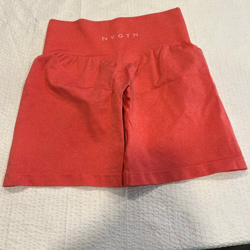 Nvgtn scarlet red high rise shorts for women size Small